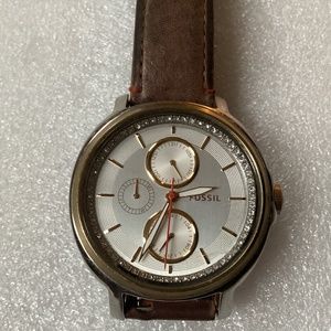 Fossil Women’s Chelsey Chronograph Watch (ES-3523)